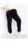 0022-1 чорні жіночі спортивні штани (5`th Avenue, турецька двонитка, 4 од. розміри напівбатал: 50.52.54.56)