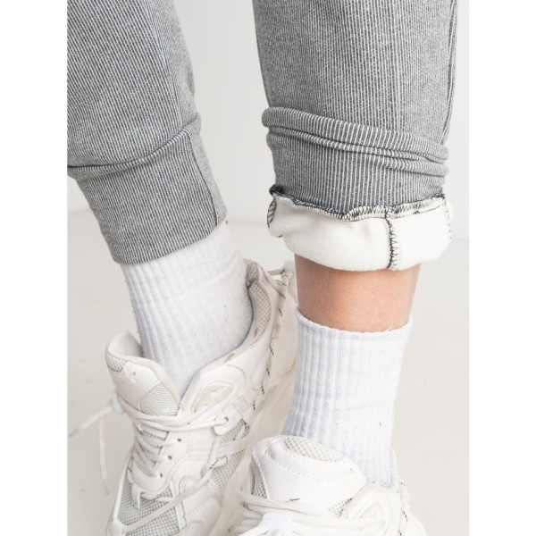 1005-6 сірі жіночі спортивні штани (фліс, 5 од. розміри на бирках: XL. 2XL. 3XL. 4XL. 5XL, відповідають M. L. XL. 2XL. 3XL) видача наступного дня