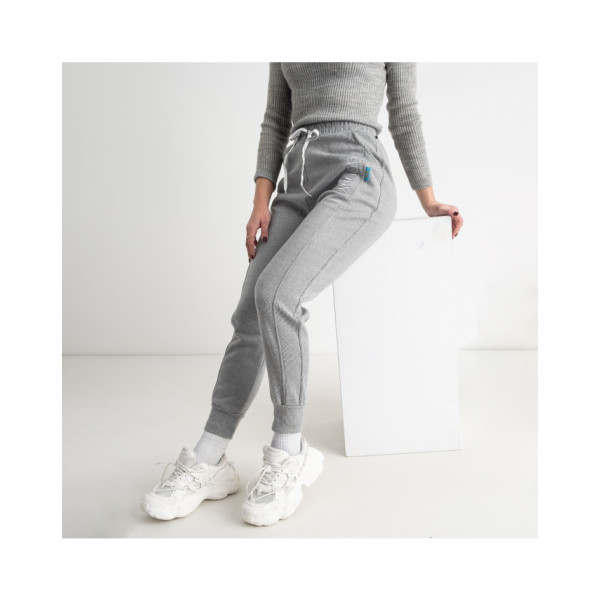 1005-6 сірі жіночі спортивні штани (фліс, 5 од. розміри на бирках: XL. 2XL. 3XL. 4XL. 5XL, відповідають M. L. XL. 2XL. 3XL) видача наступного дня