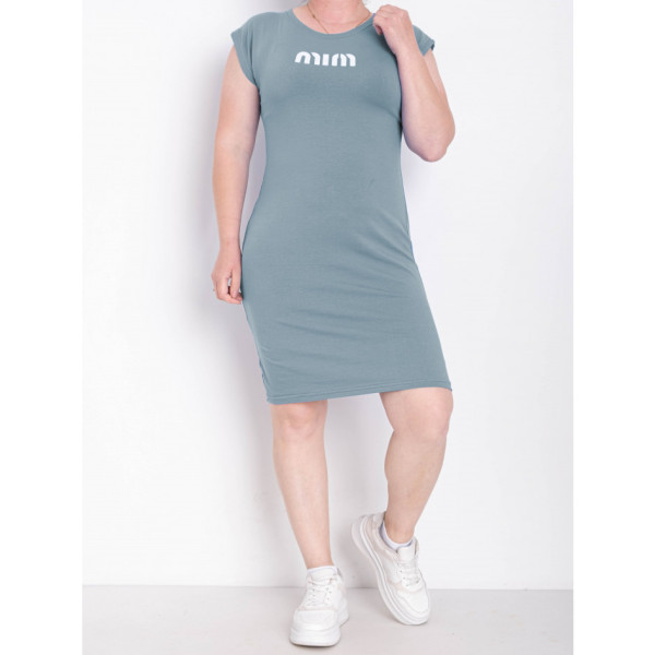 0111-73 сіра жіноча туніка (5'TH AVENUE, турецька бавовна, 3 од. розміри напівбатал: 48. 50. 52)