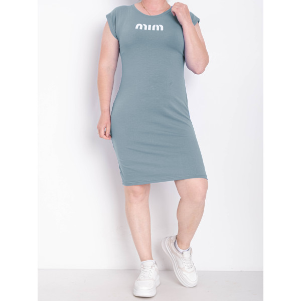 0111-73 сіра жіноча туніка (5'TH AVENUE, турецька бавовна, 3 од. розміри напівбатал: 48. 50. 52)