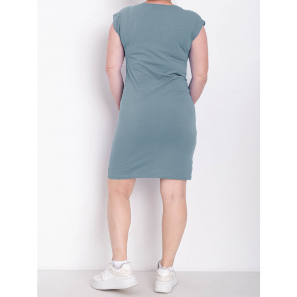 0111-73 сіра жіноча туніка (5'TH AVENUE, турецька бавовна, 3 од. розміри напівбатал: 48. 50. 52)