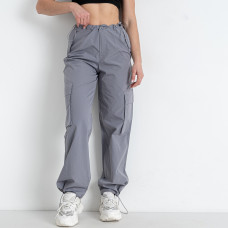 5366-6 * сірі жіночі штани (DORIMODES, плащівка, 5 од. розміри норма: S. M. L. XL. 2XL) видача наступного дня