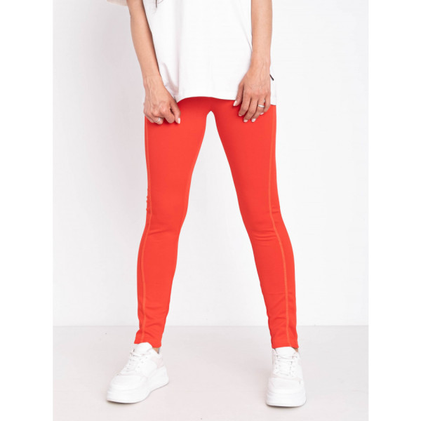 9094-5 красные женские спортивные штаны (5 ед. размеры норма: S. M. L. XL. 2XL, маломерят на один размер)