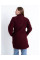 90086-82 бордове жіноче драпове пальто (2 од. розміри норма: 42. 44)