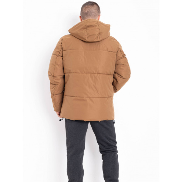 7105-4 темно-жовта чоловіча тепла куртка (6 од., розміри норма: 48. 50. 52. 54. 56. 58)