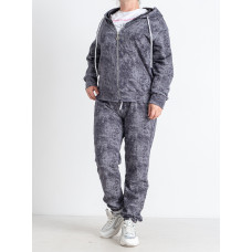 0547-66 темно-сірий жіночий спортивний костюм (5'TH AVENUE, турецька двонитка, 4 од. розміри норма: 42. 44. 46. 48)