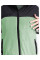2305-7 зеленая женская жилетка (синтепон, 5 ед. размеры полубатал:L. XL. 2XL. 3XL. 4XL)