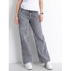 0155 # сірі жіночі джинси (стрейчові, 6 од. розміри напівбатал: 28. 29. 30. 31. 32. 33) видача наступного дня