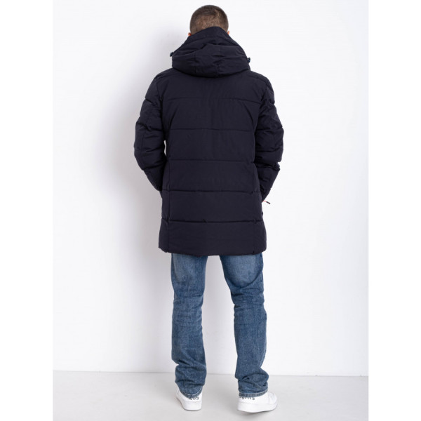 0014-2 синя чоловіча тепла куртка (5 од., розміри норма: 50. 52. 54. 56. 58)