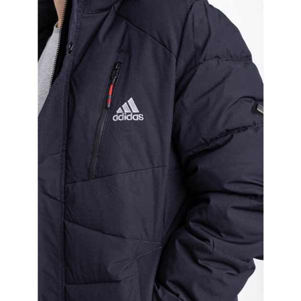 0014-2 синя чоловіча тепла куртка (5 од., розміри норма: 50. 52. 54. 56. 58)