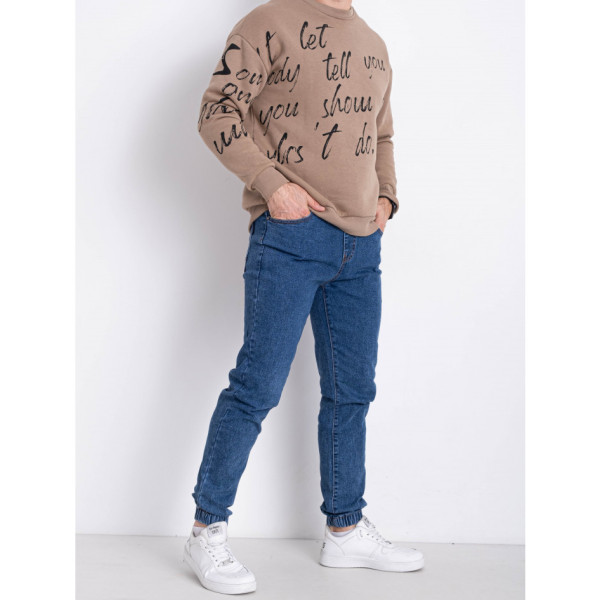 5865-1 сині чоловічі джинси ( VINGVGS. стейч, на манжеті, 8од, розміри норма: 27, 28, 29, 30, 31, 32, 33, 34)