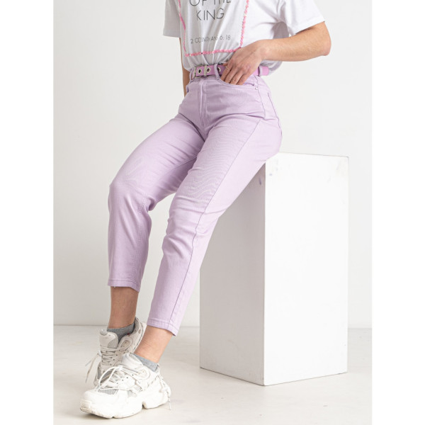 0663-3 бузковий жіночий мом (VANVER, стрейчевий, 6 од. розміри норма: 25. 26. 27. 28. 29. 30)