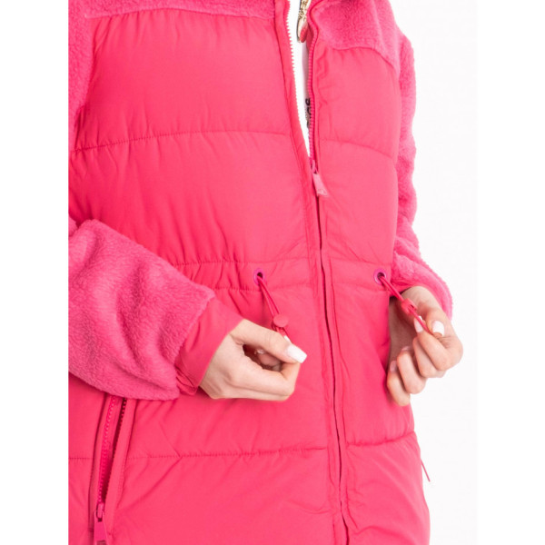 7060-5 рожева жіноча зимова куртка (синтепон, 5 од. розміри норма: S. M. L. XL. 2XL)