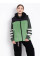 2305-7 зеленая женская жилетка (синтепон, 5 ед. размеры полубатал:L. XL. 2XL. 3XL. 4XL)