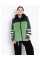 2305-7 зеленая женская жилетка (синтепон, 5 ед. размеры полубатал:L. XL. 2XL. 3XL. 4XL)