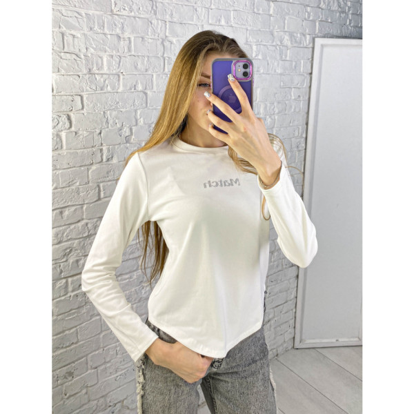 0203-99 мікс квітів жіночий лонгслів (бамбук, 4 од. універсальний розмір норми: 42-48)