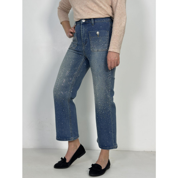 7018 # голубые женские стрейчевые джинсы New Jeans (6 ед, размеры норма: 26. 27. 28. 29. 30. 31) выдача на следующий день