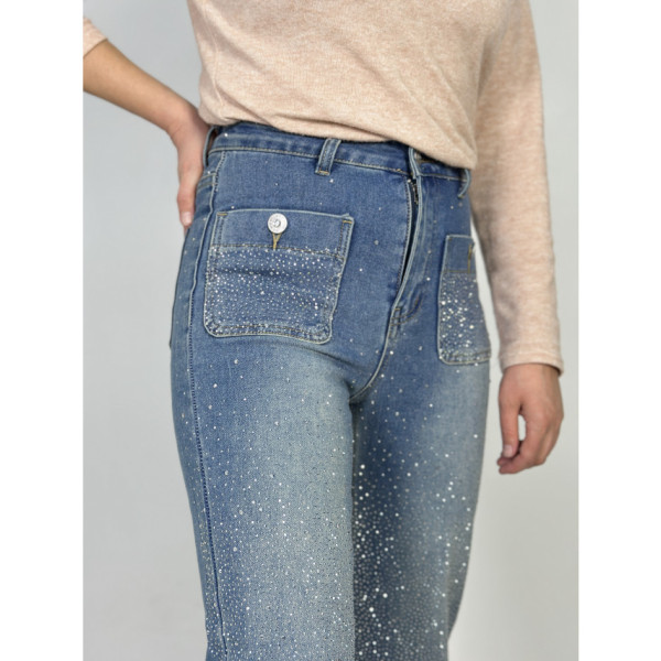 7018 # голубые женские стрейчевые джинсы New Jeans (6 ед, размеры норма: 26. 27. 28. 29. 30. 31) выдача на следующий день
