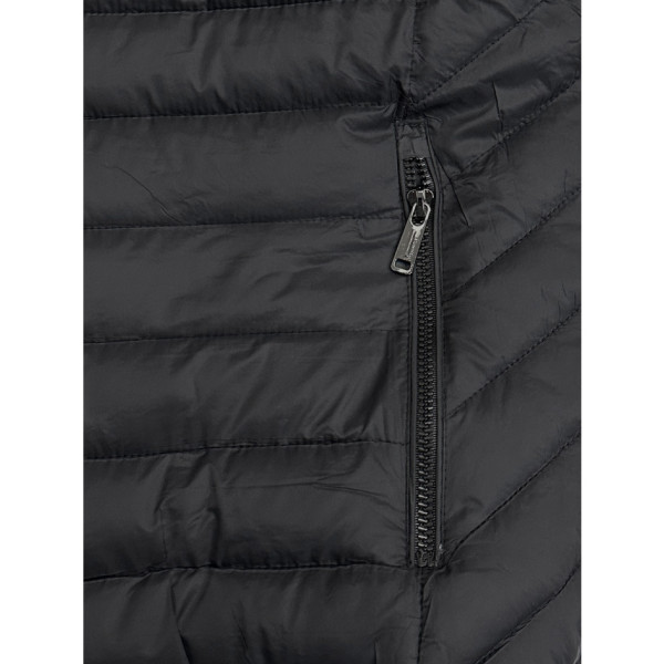 2812-1 чорна чоловіча куртка (синтепон, з капюшоном, 5од, розміри батал: 58, 60, 62, 64, 66)