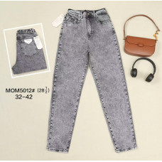 5012* сірі жіночі джинси мом (VINDASION, стрейчові, 6 од. розміри батал: 32. 34. 36. 38. 40. 42) видача наступного дня
