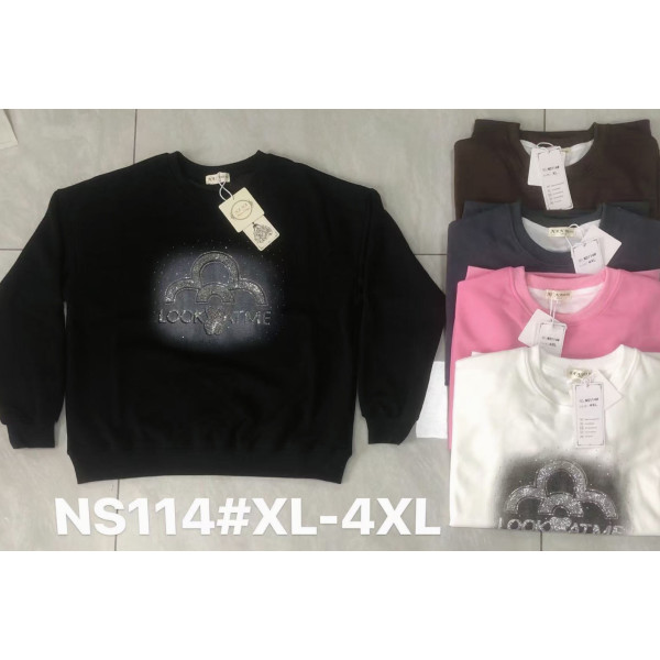 0114# вибір кольору жіночий светр (бавовна, 4 од., розміри напівбатал: 44,46,48,50) видача наступного дня