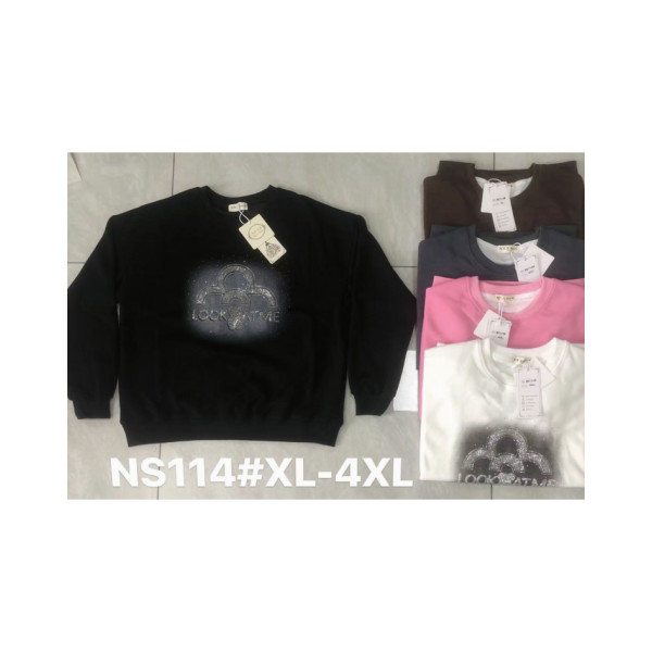 0114# вибір кольору жіночий светр (бавовна, 4 од., розміри напівбатал: 44,46,48,50) видача наступного дня