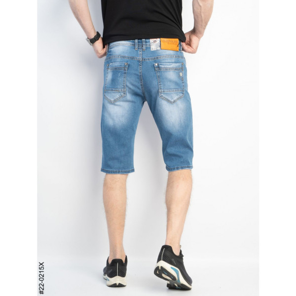 0022-0215 * блакитні чоловічі джинсові шорти (8 од. розміри молодіжка: 28-34) видача наступного дня