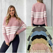 0436-99* мікс кольорів жіночий велюровий светр (5 од., розміри норма: 40-48 оверсайз) видача наступного дня