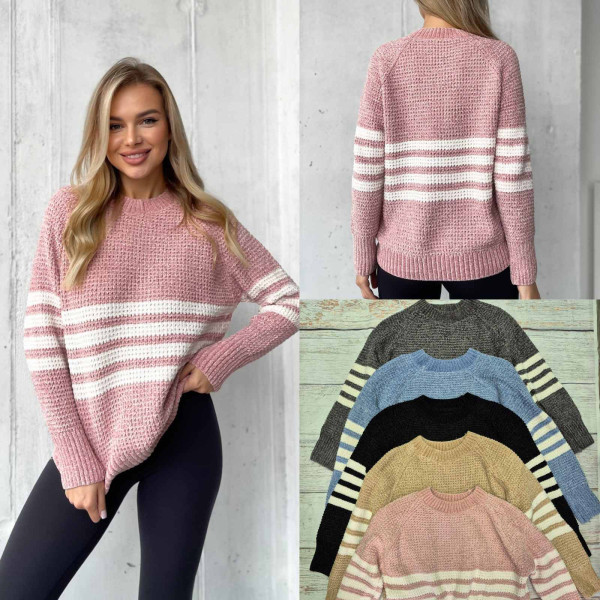 0436-99* мікс кольорів жіночий велюровий светр (5 од., розміри норма: 40-48 оверсайз) видача наступного дня