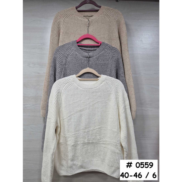 0559* мікс кольорів жіночий велюровий светр oversize (6 од., розміри норма: 40-46) видача наступного дня