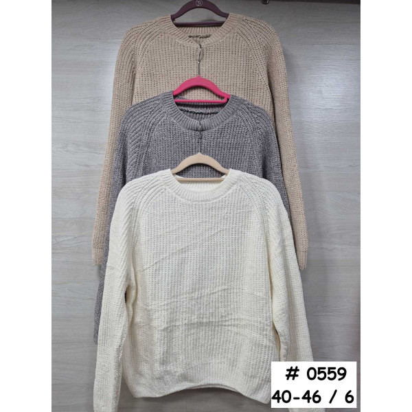 0559* мікс кольорів жіночий велюровий светр oversize (6 од., розміри норма: 40-46) видача наступного дня