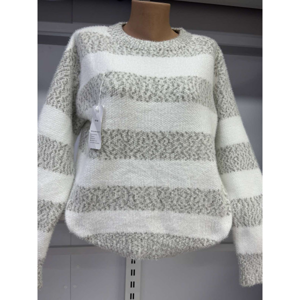 0603* мікс кольорів жіночий светр (10 од., розміри напівбатал: L-2XL універсальний) видача наступного дня