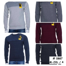 0887* вибір кольору чоловічий светр (4 од., розміри напівбатал: M-2XL) видача наступного дня