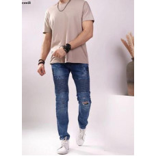 8331 сині чоловічі джинси (FANGSIDA, стрейчові, 8 од. розміри молодіжка: 27. 28. 29. 30. 31. 32. 33. 34)