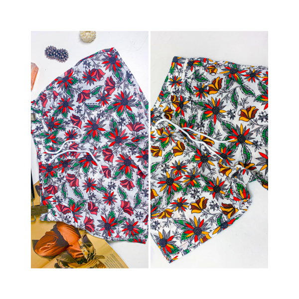 6610-16 білі жіночі шорти (5 од. розміри на бирці: L. L. L. XL. XL, маломірять)