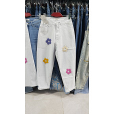 2022# білі жіночі стрейчові джинси New Jeans (6 од., розміри норма: 26-31) видача наступного дня