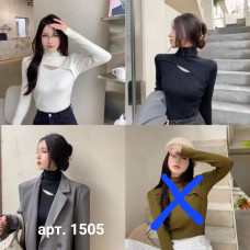 1505* уточнюйте колір під час замовлення жіночий гольф (трикотаж рубчик, 4 од. розмір норма: 42-46 універсальний) видача наступного дня