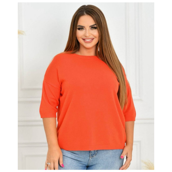 24053# мікс кольорів жіночий светр американка (6 од., розміри батал: 52-56) видача наступного дня