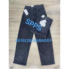 6518 # темно-сірі жіночі джинси (SPPS, стрейчові, 6 од. розміри батал: 28-36) видача наступного дня