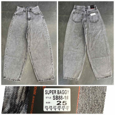 0088# серые женские джинсы (Relucky, коттон, 6 ед, размеры норма: 25-30) выдача на следующий день Relucky