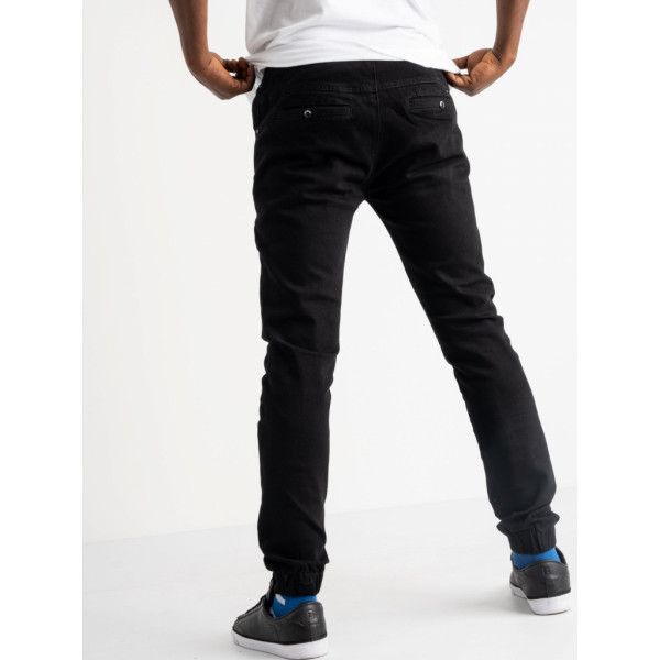 0125-3 / черные мужские джинсы (Vitions, стрейчевые, 3 ед. размеры норма: 30, 30, 31) Джинсы