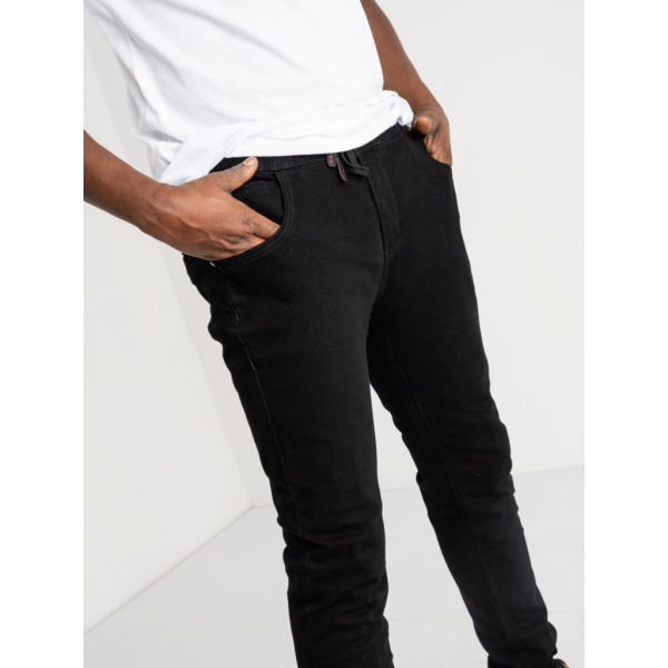 0125-3 / черные мужские джинсы (Vitions, стрейчевые, 3 ед. размеры норма: 30, 30, 31) Джинсы