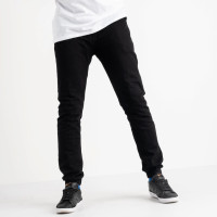 0125-3 / черные мужские джинсы (Vitions, стрейчевые, 3 ед. размеры норма: 30, 30, 31) Джинсы