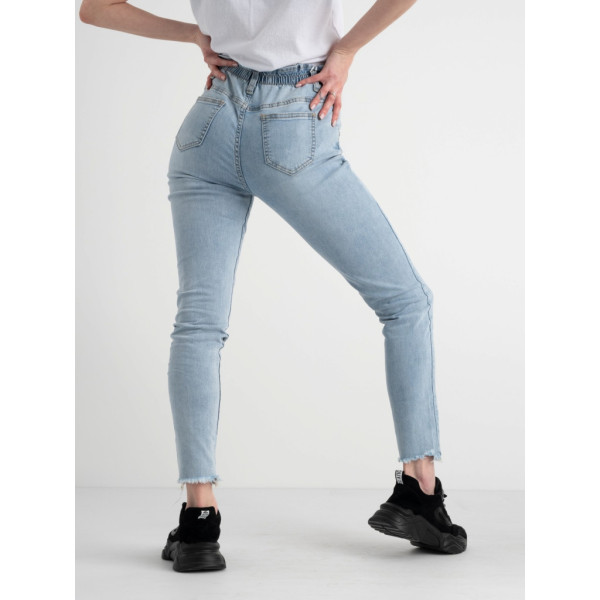 0641-6 / голубые женские джинсы (New Jeans, стрейчевые, 6ед. размеры норма: 25. 26. 27, 28, 28, 28) New Jeans
