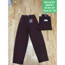 0149 # черные женские джинсы (Relucky, стрейч, 6 ед, размеры норма: 25-30) выдача на следующий день Relucky