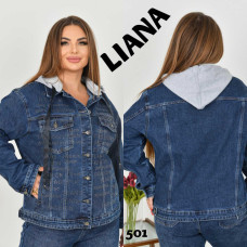 Жіноча джинсова куртка Liana синя (1164749)