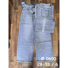 0600# сірі жіночі джинси (стрейч-коттон, 6 од., розміри напівбатал: 28-33) видача наступного дня Джинси