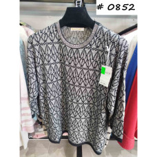 0852# микс цветов женский свитер (Kiss me, 10 ед, размеры полубатал: XL-3XL универсальный) выдача на следующий день Kiss me