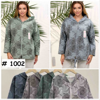 1002# выбор цвета женская ветровка (4 ед, размеры батал: L. XL. 2XL. 3XL) выдача на следующий день Куртка